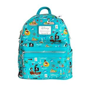 Loungefly Disney Pirate Mickey and Friends Blue New Mini Backpack